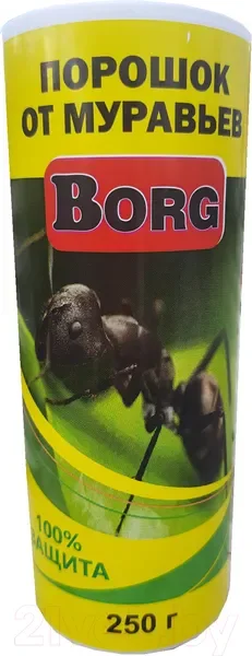 Порошок от насекомых Borg Против муравьев (250г) — фото 3
