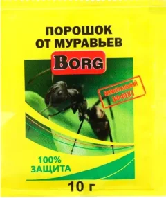 Порошок от насекомых Borg Против муравьев (10г) — фото 3