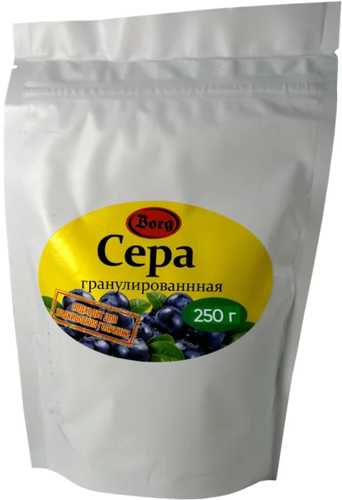 Удобрение Borg Сера гранулированная (250г)