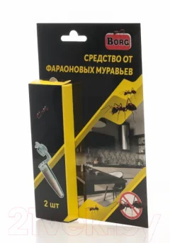 Набор средств для защиты от насекомых Borg От фараоновых муравьев (2шт/уп) — фото 2