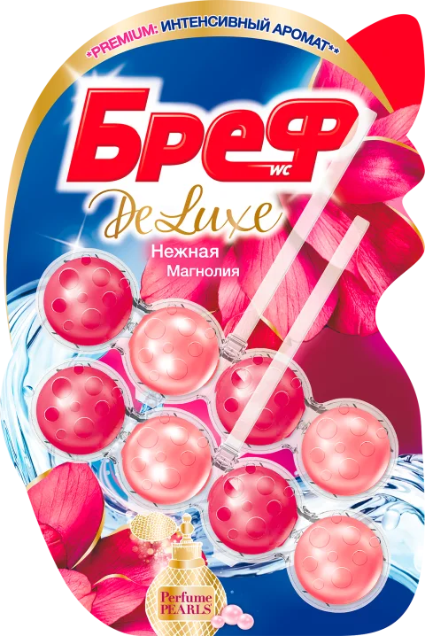Чистящее средство для унитаза Бреф Нежная Магнолия (2x50г)
