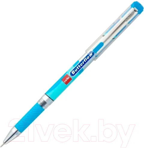 Ручка шариковая Cello Butterflow 0604 (синий)