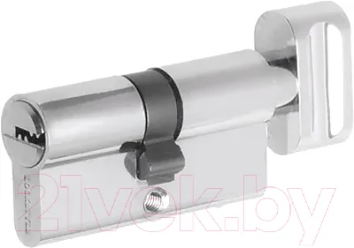 Цилиндровый механизм замка Lockstyle C30X30KC CP (хром)