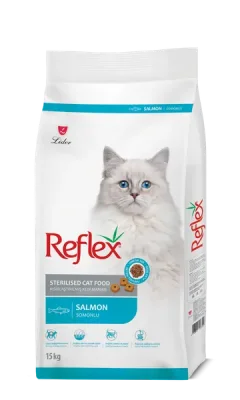 Сухой корм для кошек REFLEX Cat Sterilized с лососем (15кг) — фото 3