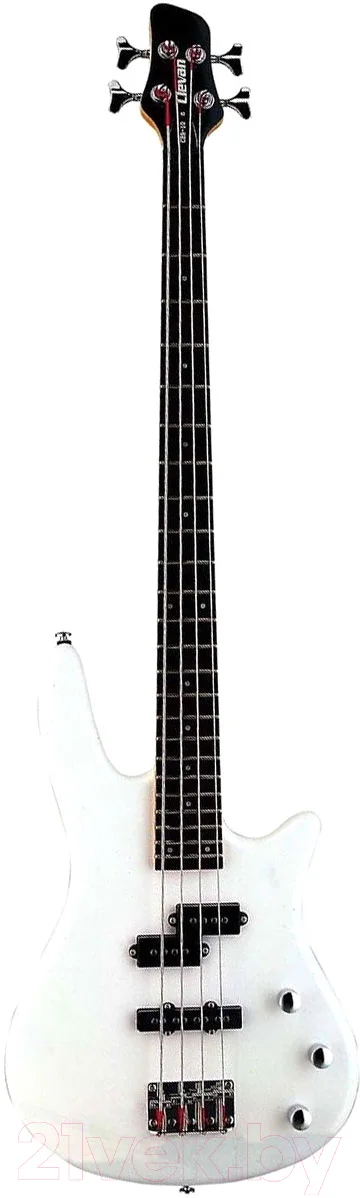 Бас-гитара Clevan CBB-10-PW-GLOSS (белый)