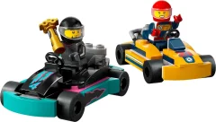 Конструктор Lego City Картинг и гонщики 60400 — фото 2