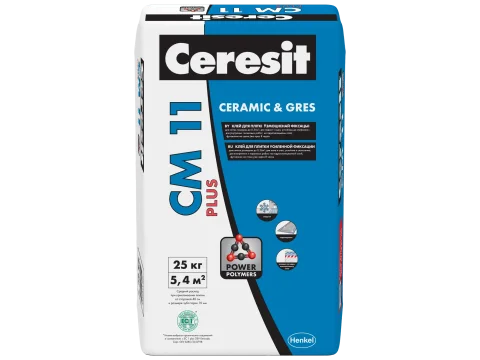 Клей для плитки Ceresit CM 11 Plus (25кг)