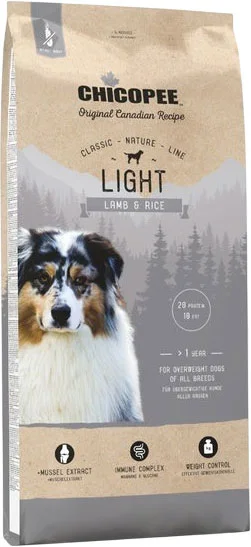 Сухой корм для собак Chicopee CNL Light Lamb & Rice (2кг)