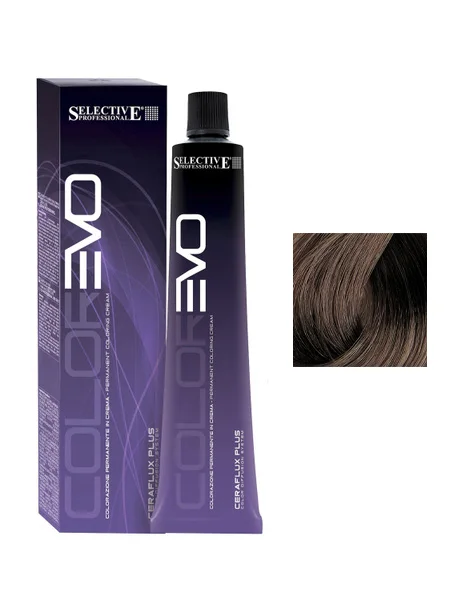 Крем-краска для волос Selective Professional Colorevo 6.001 (100мл, темный блондин интенсивный пепельный)