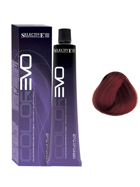 Крем-краска для волос Selective Professional Colorevo 7.65 (100мл, блондин красно-махагоновый)