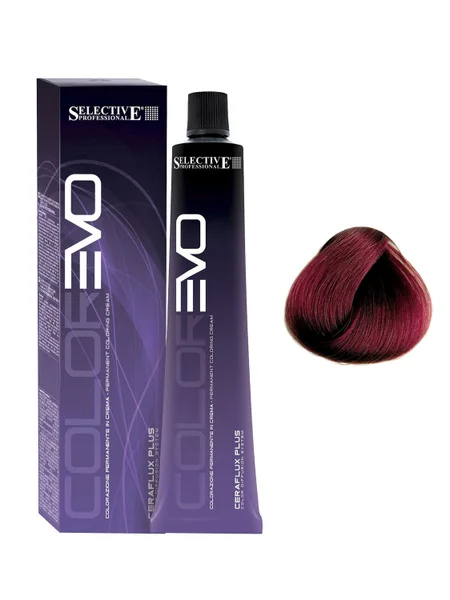 Крем-краска для волос Selective Professional Colorevo 7.67 (100мл, блондин красно-фиолетовый)