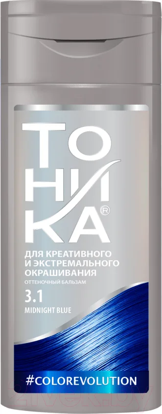 Оттеночный бальзам для волос Тоника Color Evolution 3.1 (150мл, полночный синий)