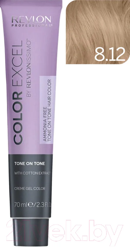Крем-краска для волос Revlon Professional Color Excel тон 8.12 (70мл)