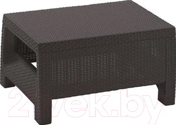 Кофейный столик садовый Keter Corfu Table / 207786 (коричневый)