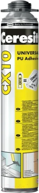Клей-пена Ceresit Полиуретановая универсальная CX10 (850мл)