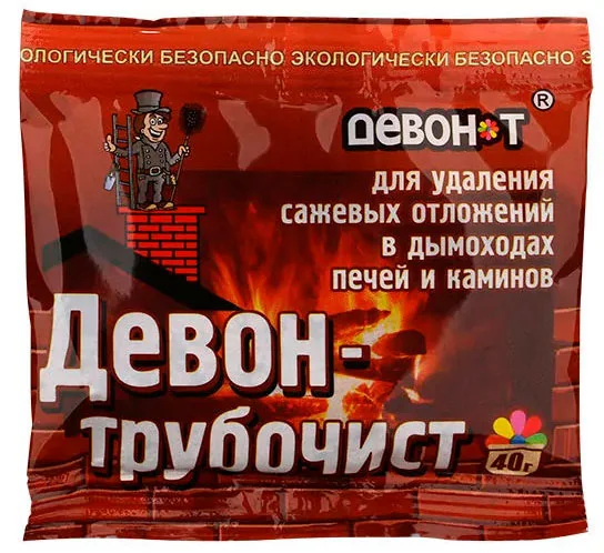 Полено для чистки дымохода Девон Трубочист (40г)