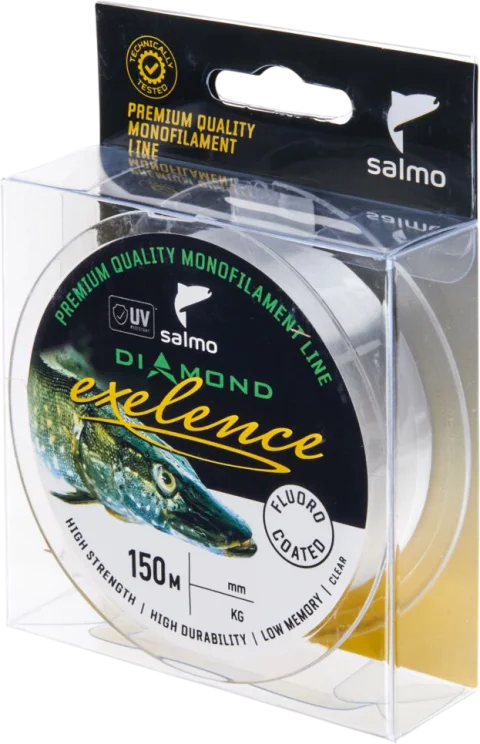 Леска монофильная Salmo Diamond Exelence Fluoro Coated Clear 150/023 / 4034-023