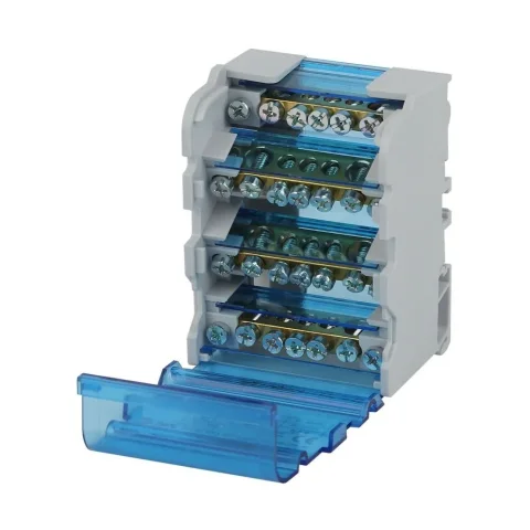 Шина нулевая в корпусе DEKRON На DIN-рейку 4x7 3L+PEN / AN0805-0003