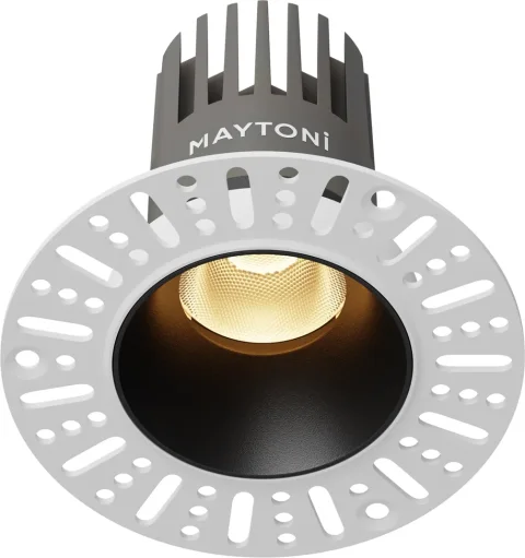 Точечный светильник Maytoni Dip DL124-10W-2.7K-TRS-B
