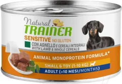 Влажный корм для собак Trainer Dog Small & Toy с ягненком и рисом (150г) — фото 1