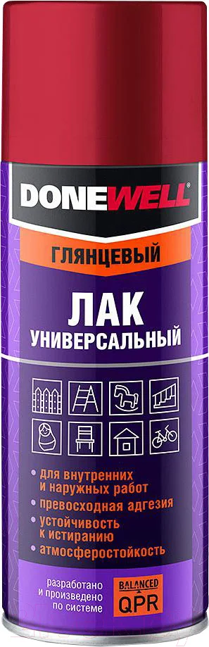 Лак Donewell Акриловый (520мл, глянцевый)