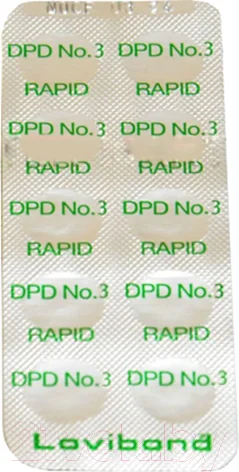 Таблетки для фотометра Chemoform DPD3