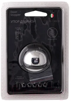 Ограничитель дверной Code Deco DS-0002-CR — фото 3