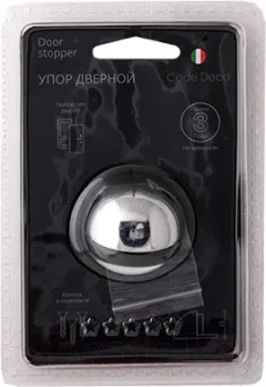 Ограничитель дверной Code Deco DS-0002-CR — фото 9