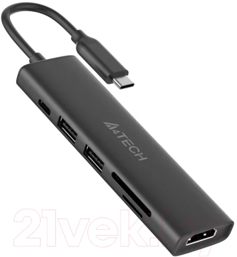 Док-станция для ноутбука A4Tech DST-60C (серый)