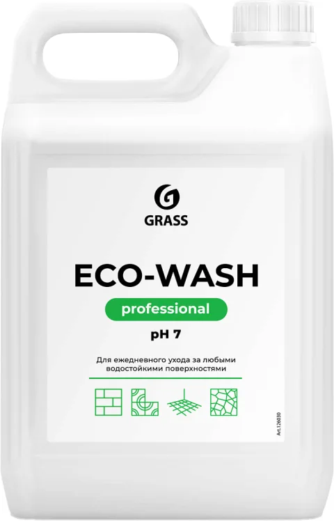 Чистящее средство для пола Grass Eco-Wash / 126030 (5л)