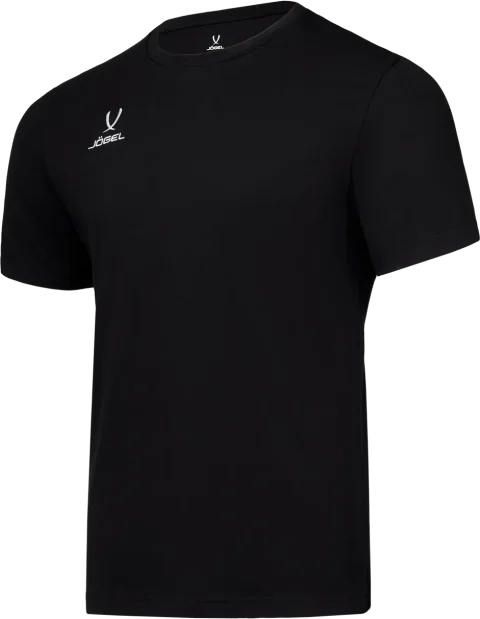 Футболка спортивная детская Jogel Essential Cotton Tee (YXL, черный)