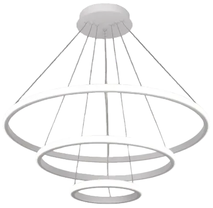 Люстра INhome Estetika Ring-140RC-3WH / 4690612062464