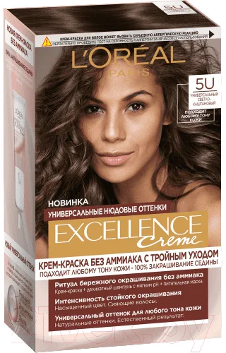 Крем-краска для волос L'Oreal Paris Excellence Creme Universal Nudes 5U
