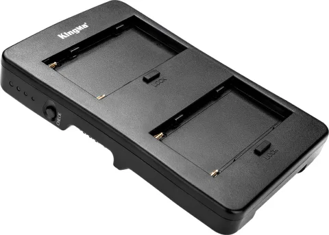 Зарядное устройство для аккумулятора для камеры Kingma F2-BP + адаптер с V-Mount на 2xNP-F