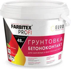 Грунтовка Farbitex Профи Бетонконтакт акриловая (3.5кг) — фото 1