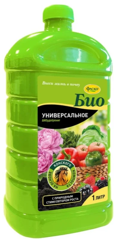Удобрение Фаско Био органоминеральное. Рассада и горшечные растения (1л)