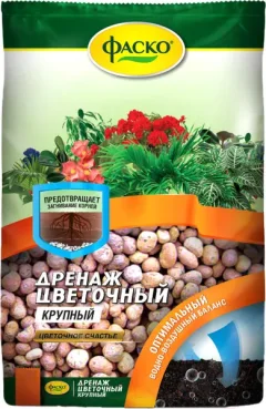 Дренаж для растений Фаско Цветочный крупный (2л) — фото 3