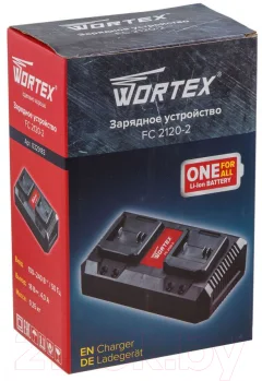 Зарядное устройство для электроинструмента Wortex FC 2120-2 ALL1 (0329183) — фото 4