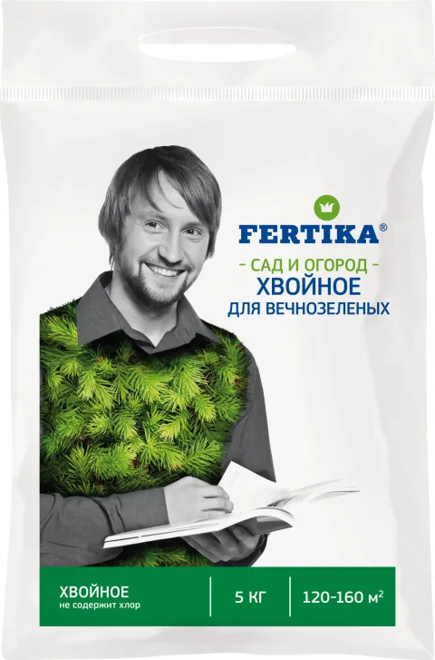 Удобрение Fertika Хвойное для вечнозеленых и голубики весна-лето (5кг)