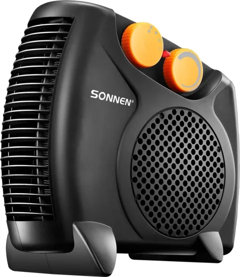 Тепловентилятор Sonnen FH06 / 457781 (черный/оранжевый)
