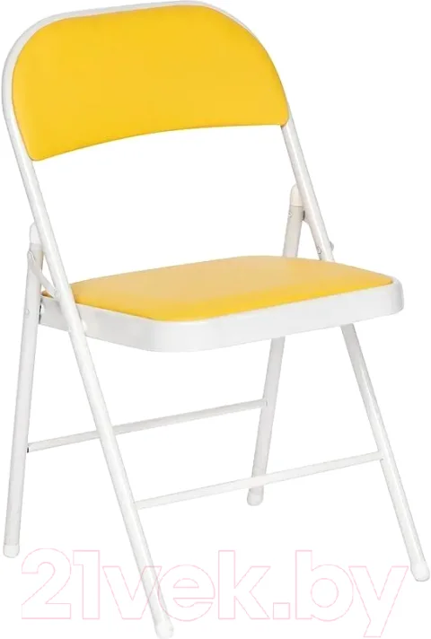 Стул Tetchair Folder (желтый/белый)