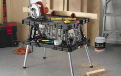 Верстак Keter Folding Work Table / 17182239 (черный) — фото 2