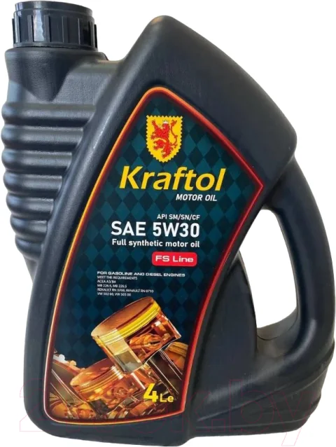 Моторное масло Kraftol FS Line A3/B4 5W30 / 3406 (4л)