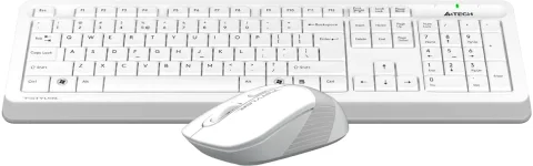 Комплект клавиатура и мышь A4Tech Fstyler FG1010S (белый/серый)