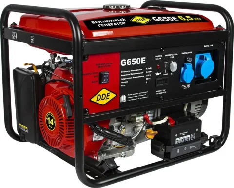 Бензиновый генератор DDE G650Е / 917-439