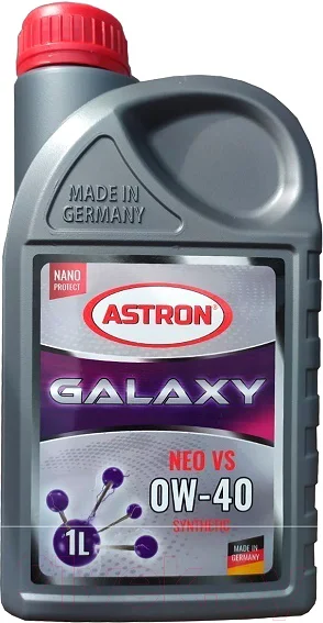 Моторное масло Astron Galaxy Neo VS 0W40 / 40051l (1л)