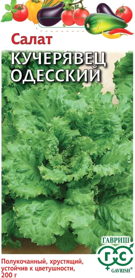 Семена Гавриш Салат Кучерявец Одесский (1г)
