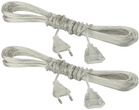 Набор удлинителей для гирлянд JAZZway GE-3-S2 / 5059597 (3м, 2шт)