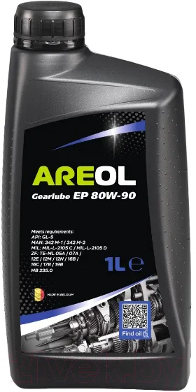 Трансмиссионное масло Areol Gearlube EP 80W90 / 80W90AR075 (1л)