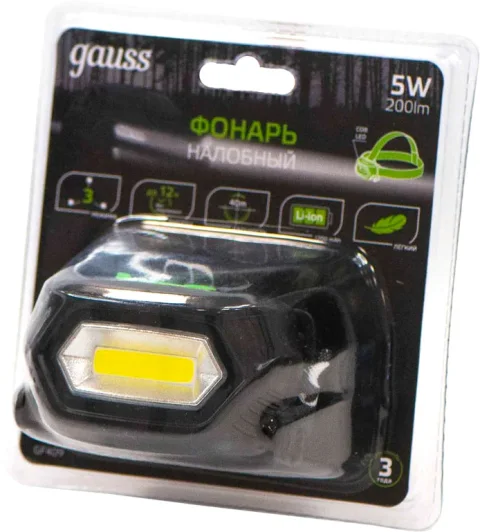 Фонарь Gauss GFL409 / GF409